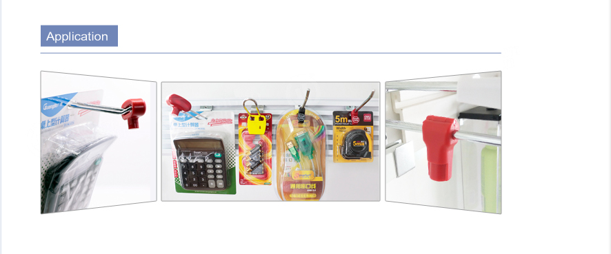 Magnetic Retail Display Hook Stop Lock | Secure Pegboard Security | Merhein