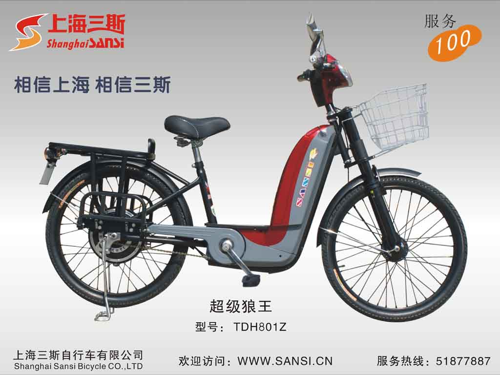 Step-Through Frame Electric Bicycle with Integrated Lighting