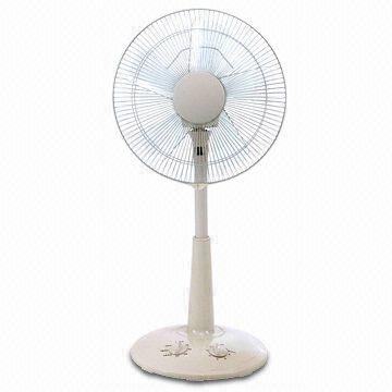 Adjustable Height Oscillating Pedestal Fan