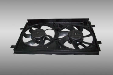 Dual Electric Fan Assembly for Cooling and Ventilation