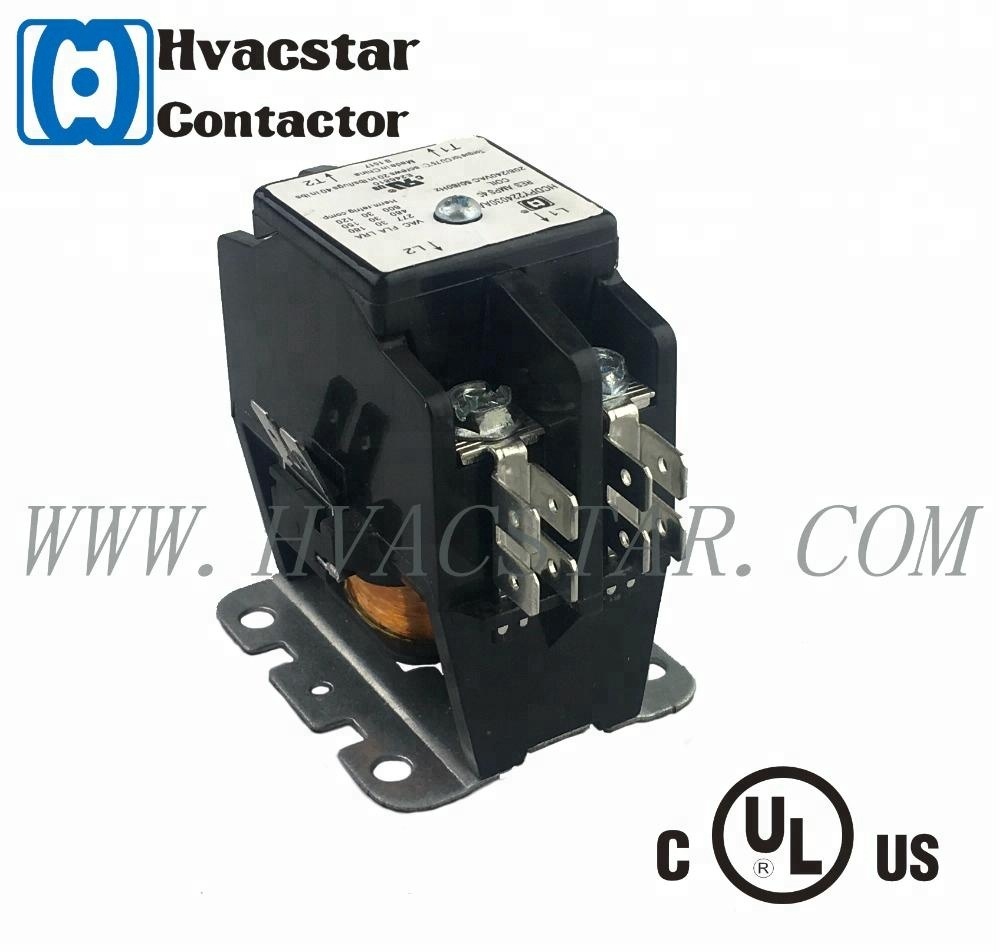 Two-Phase 40A AC Contactor - HVAC Magnetic Switch | Merhein