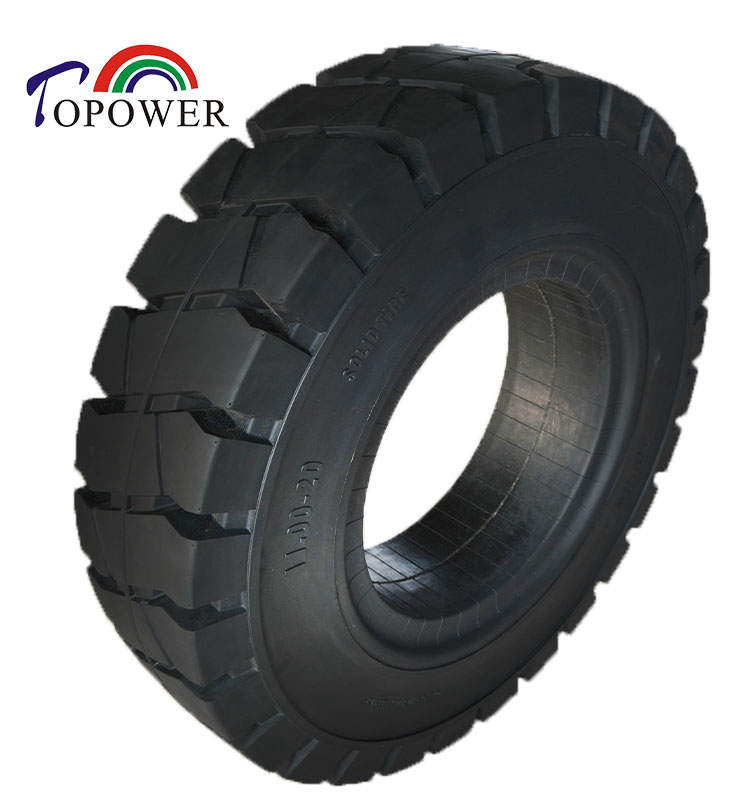 Heavy Duty Solid Rubber Tires for Trucks and Trailers