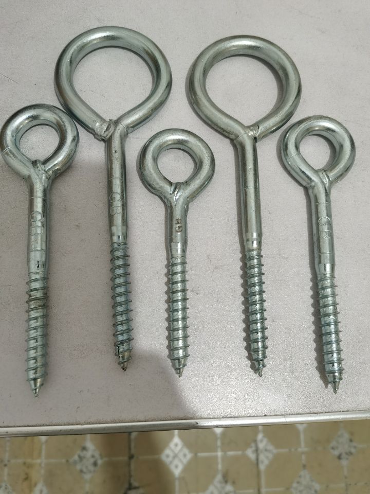 Steel Eye Screw with Closed Loop