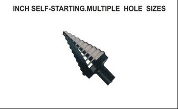 HSS Step Drill Bit for Multiple Hole Sizes
