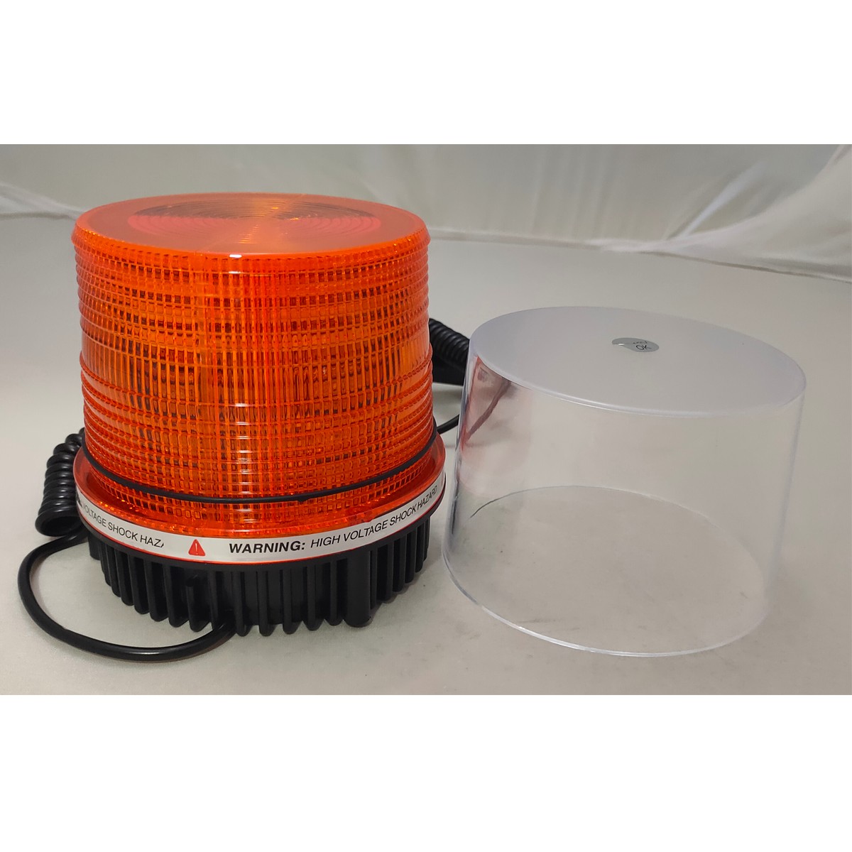 High-Visibility LED Rotating Warning Beacon for Industrial Safety | Merhein