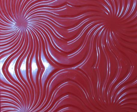 Textured Mobile Phone Case with Swirling Pattern