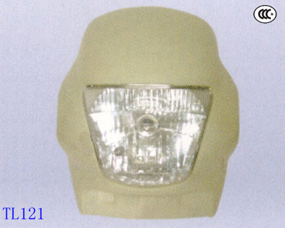 Motorcycle Headlight Fairing Assembly