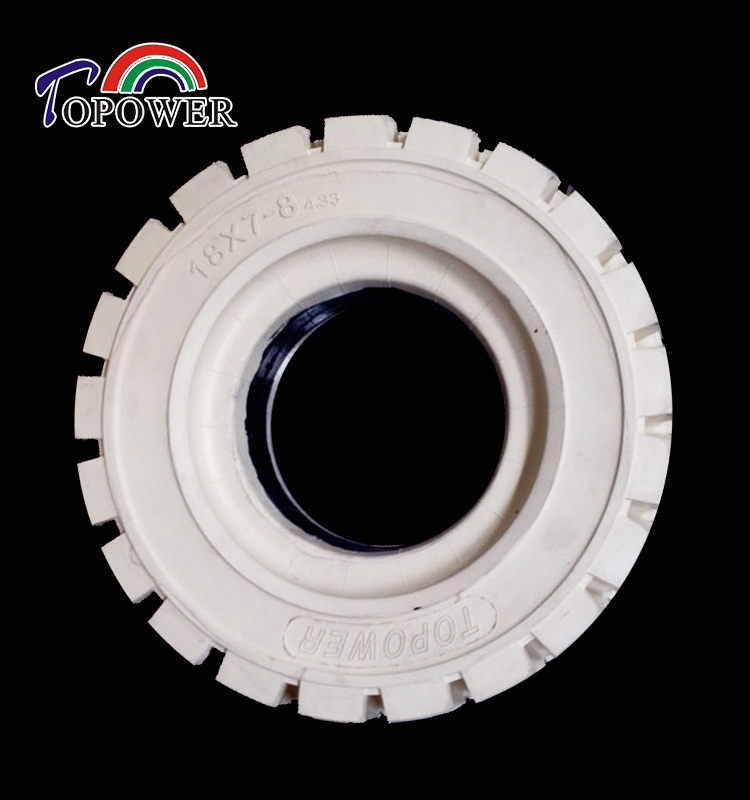 18x7-8 Non-Marking Solid Tire