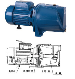 Self-Priming Jet Pump for Water Transfer