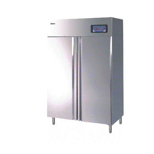 Commercial Stainless Steel Double Door Refrigerator