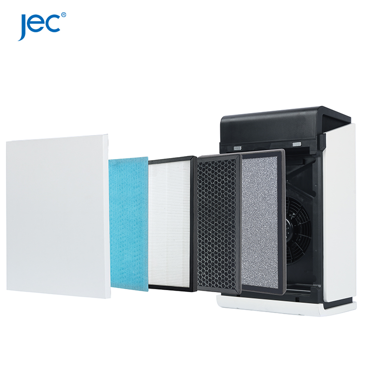 Smart Air Purifier with HEPA and Carbon Filtration