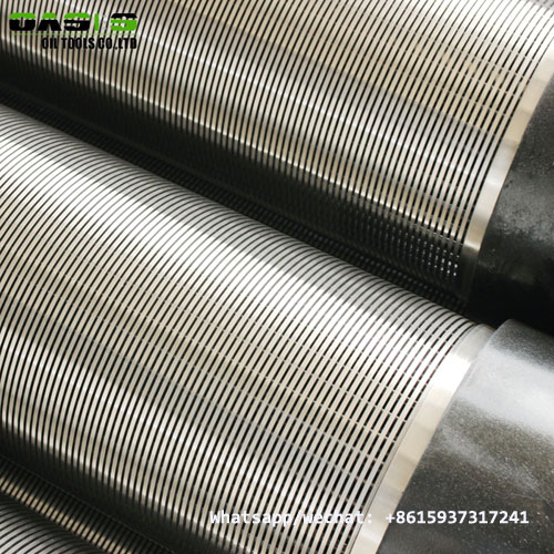 Continuous Slot Stainless Steel Screen - Wire Wrap Design | Merhein