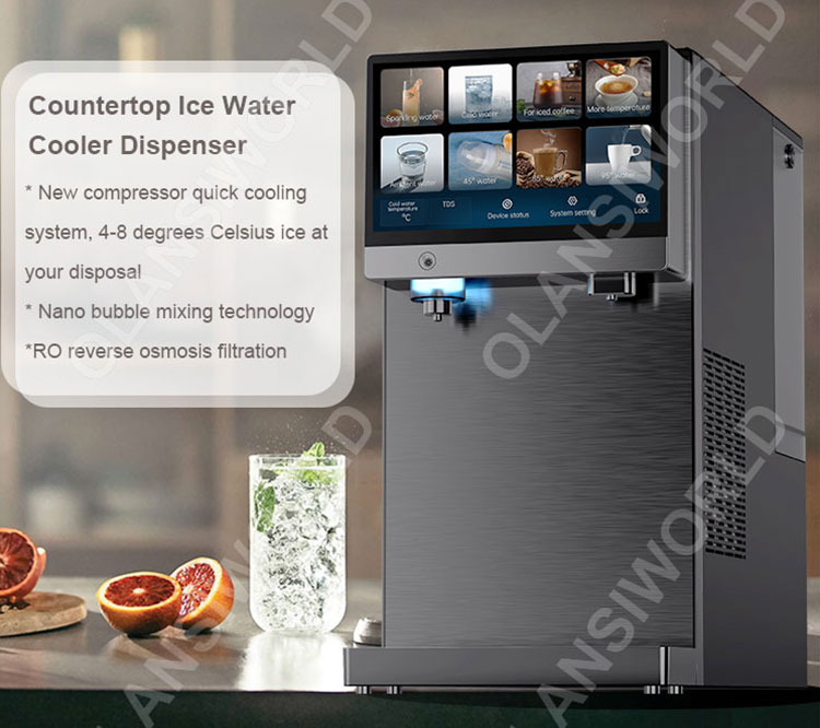 Hot and Cold Sparkling Water Dispenser - Instant Beverage Customization ...